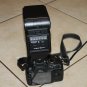 Nikon D3000 10.2MP Digital SLR Camera with lens and sigma ef-500 flash only 2/19