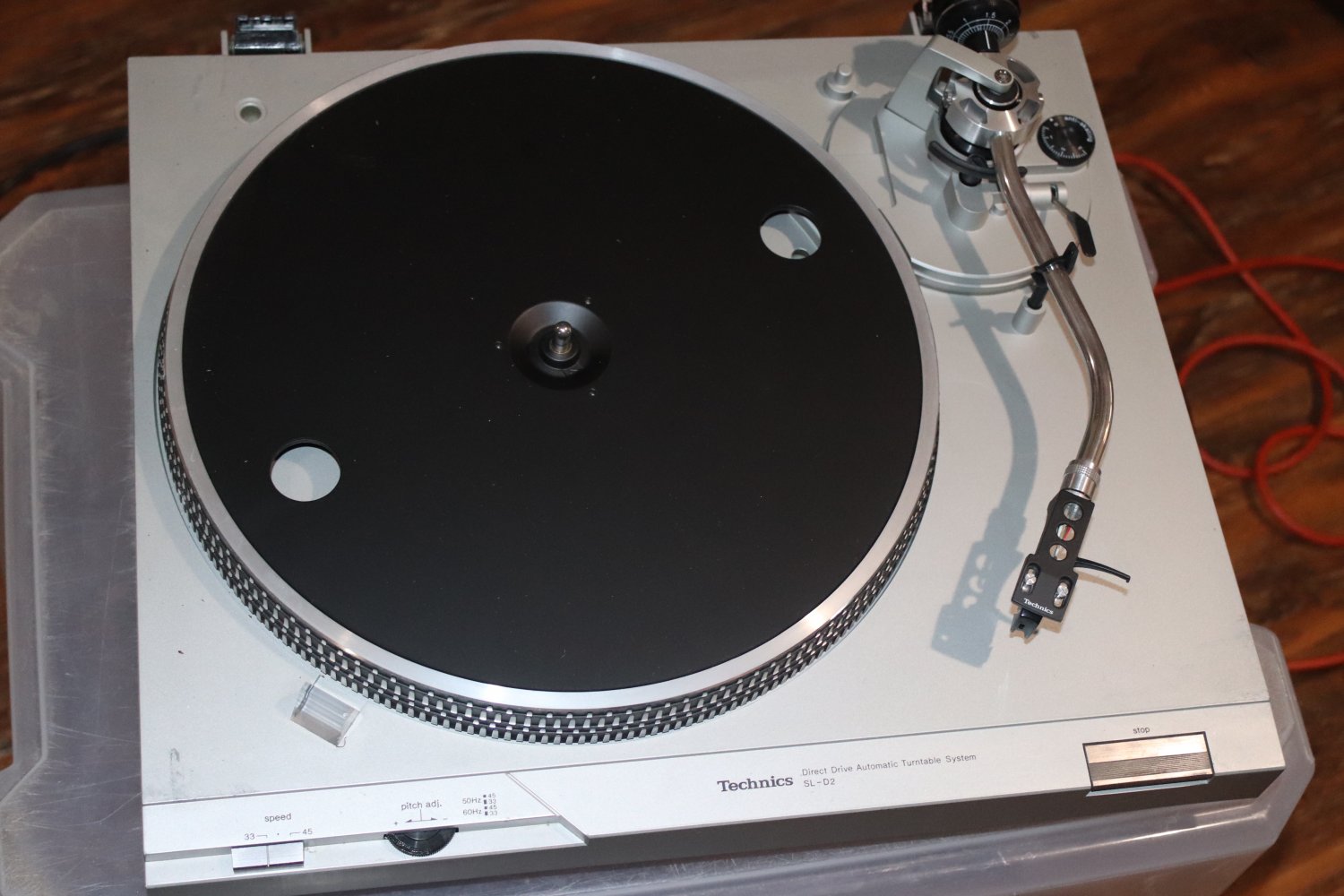 Technics SLD2 Direct Drive Turntable w/ Cartridge For restore AS IS 2/20