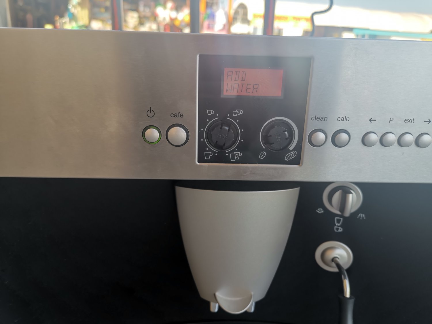 Bosch TKN68E75UC Benvenuto Steel BuiltIn Coffee Maker Great Shape rare