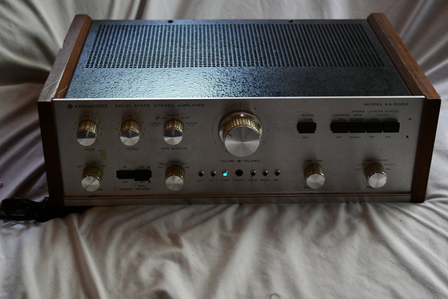 Kenwood Model KA-5002 Stereo Integrated Amplifier Works 515 7/20