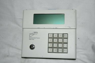 Certex Model 3200 electronic check protector without key rare 9/20 515