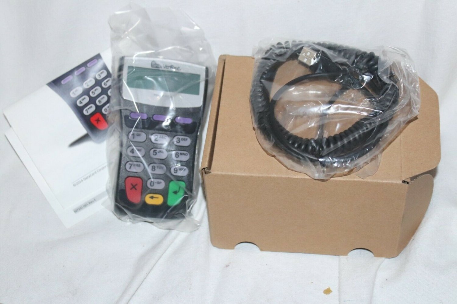 VeriFone P003-190-02-WWE-2  1000SE PIN Pad USB Brand New Complete