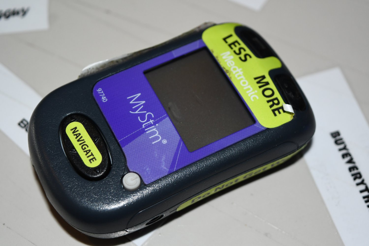 Medtronic 97740 MyStim Patient Programmer Neurostimulator main unit