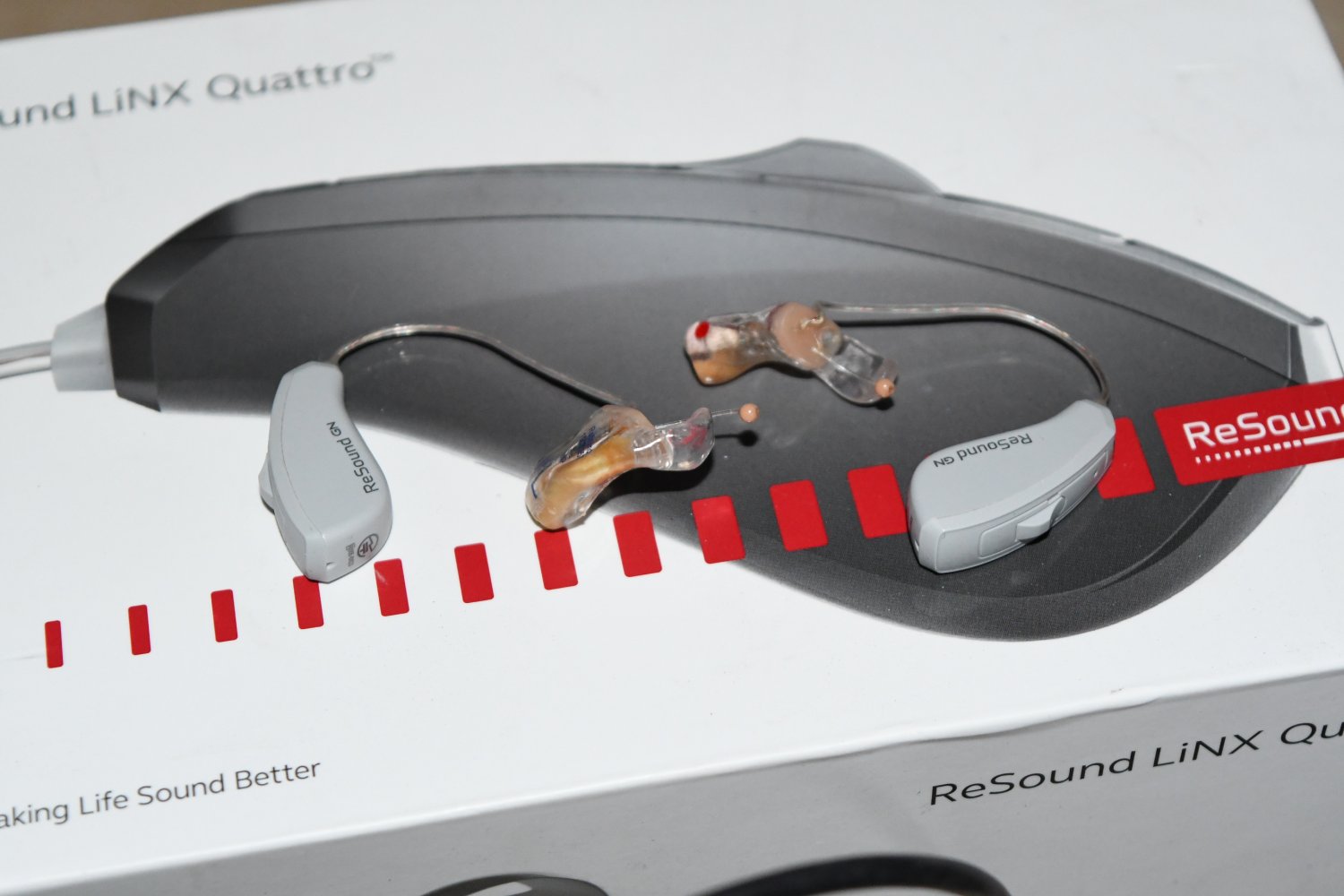 Resound GN Linx Quattro 561 C1 LXR4502 RE561DRWC Hearing Aid W