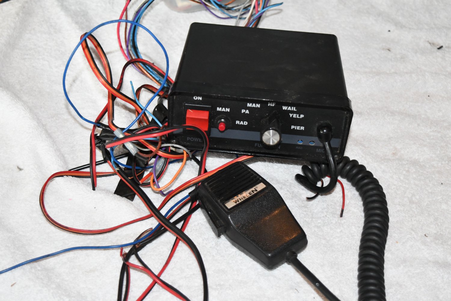 Whelen 295HF100 Siren Box untested MADE IN THE US RARE W6