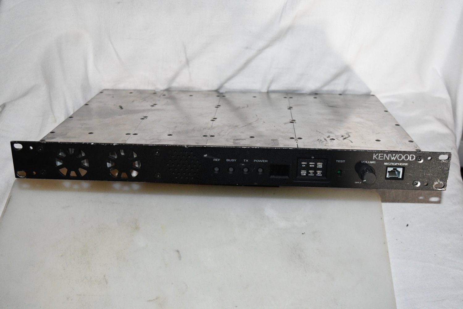 Kenwood TKR-740-2 VHF FM Repeater rare no ac plug as pictured 515c #1 10/21