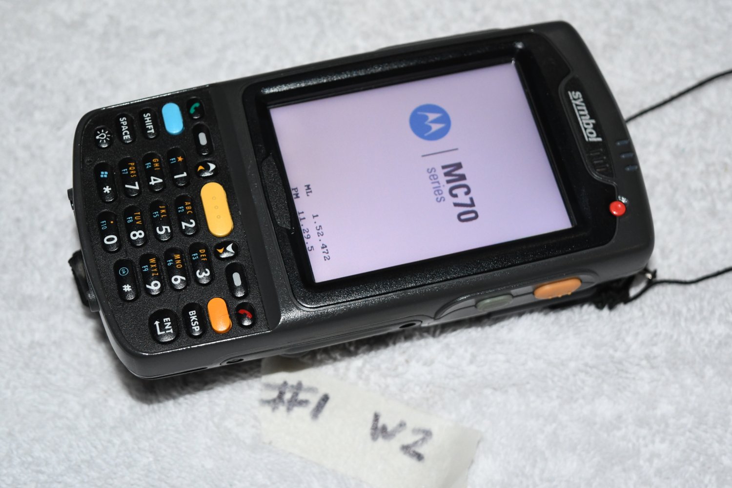 Motorola Symbol Wireless Barcode Scanner MC7090-PU0DCRFA7WR- Main Unit  w2
