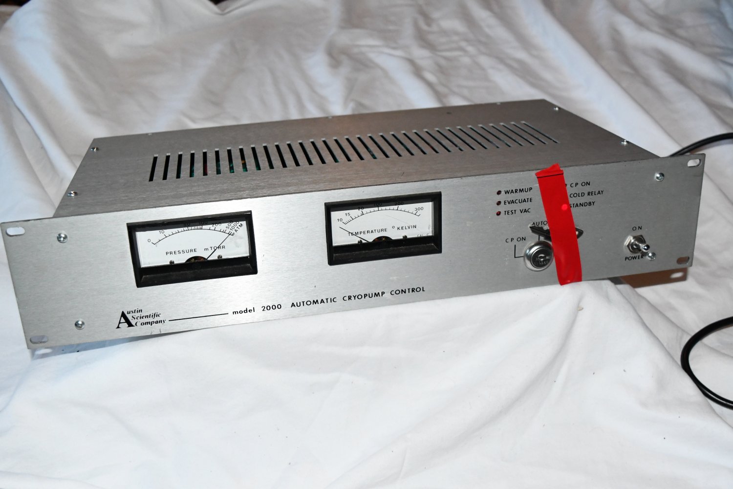 Austin Scientific Company Automatic Cryopump Control Model 2000 515c3 2/22