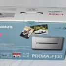 Canon PIXMA iP100 Inkjet Mobile Photo Printer New 515a3 #1