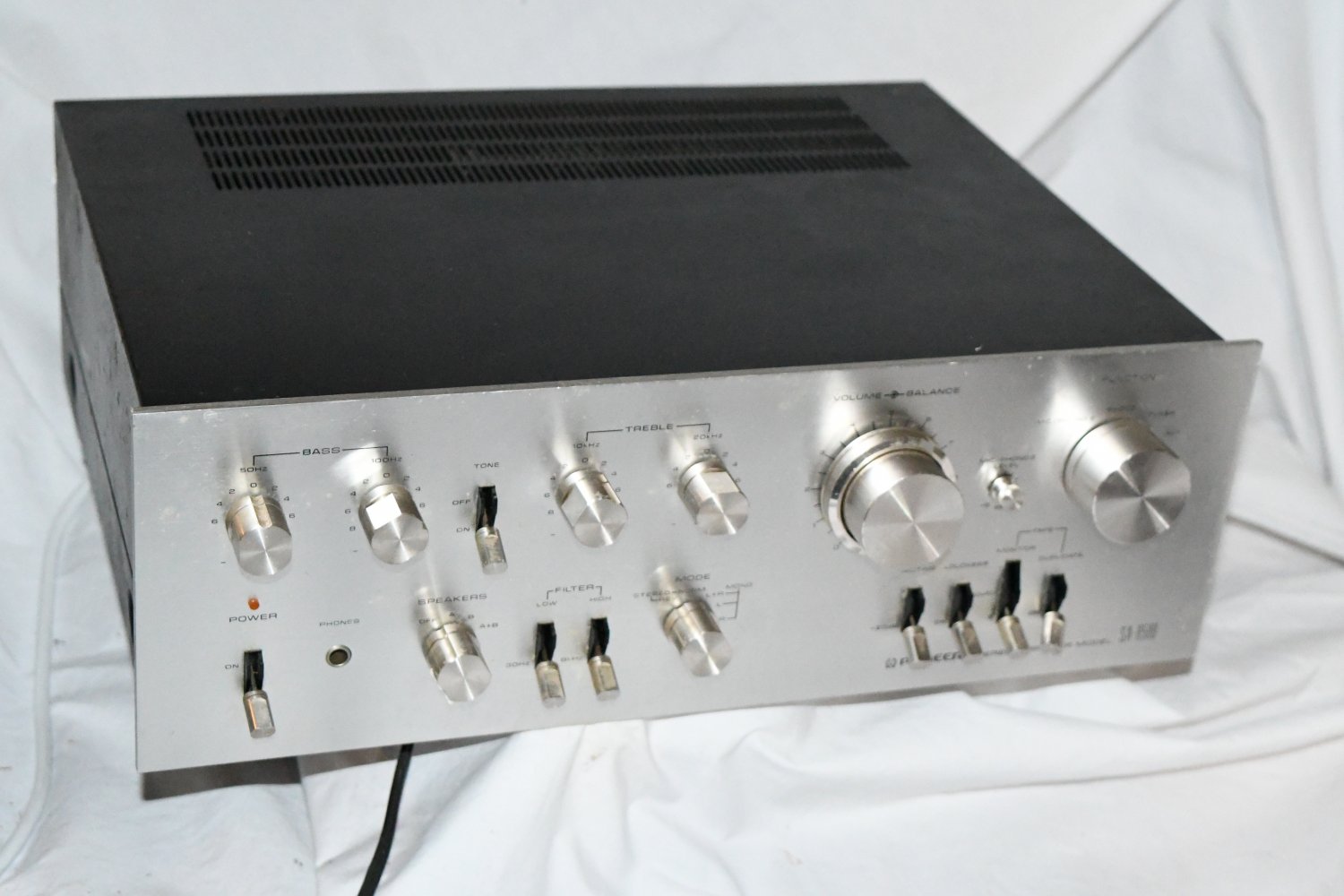 Pioneer SA-8500 vintage amplifier for no power repair or parts as is 10-22 515b3