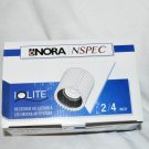 NORA NIO-4RD30XWW 4" ROUND LED TRIM 3000K Reflector Recessed Trim Light New 515B