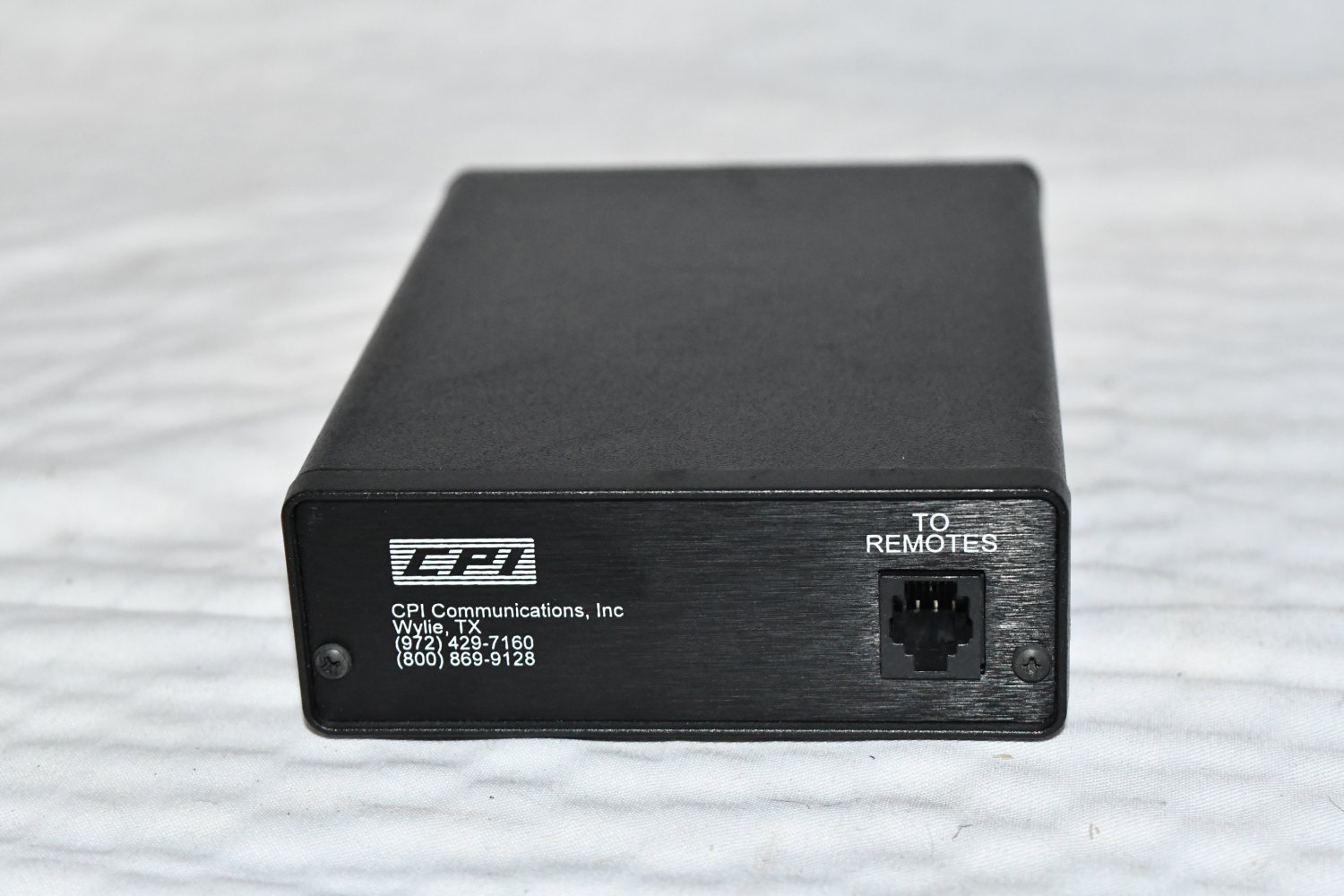 CPI Communications TTP1-C ICM Tone Termination Panel TTP(N)-ICM W1C