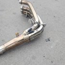 delkevic 193t3 bsau motocycle exhaust system muffler with pipes as is 516c3 5/23