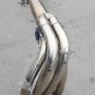 delkevic 193t3 bsau motocycle exhaust system muffler with pipes as is 516c3 5/23