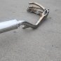 delkevic 193t3 bsau motocycle exhaust system muffler with pipes as is 516c3 5/23