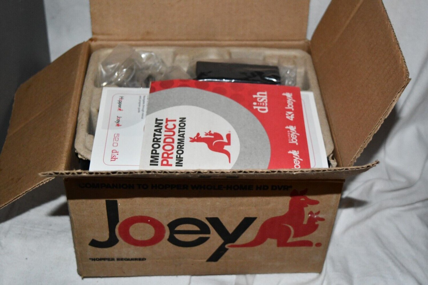 DISH Network Satellite Receiver JOEY2 207186 NEW complete #1 515b2