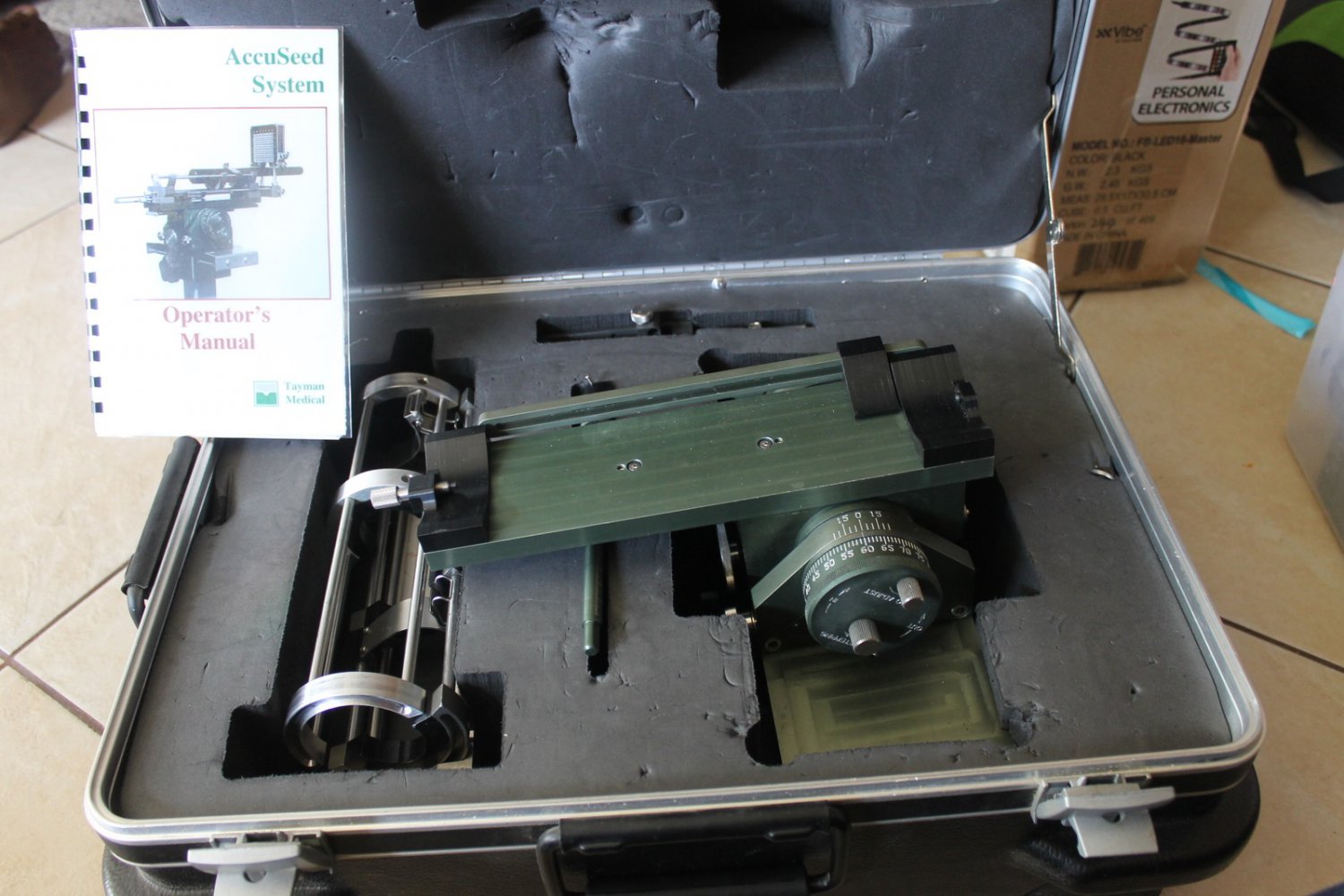 Tayman Medical 700-100 AccuSeed Brachytherapy Prostate Seed Implantation 517BACK