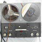 Ampex Model 1250 Stereo Tube Reel To Reel powers on as is Vintage 517bk