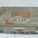 US Army TV-7A/U Tube Tester Military Attic FInd Vintage AS IS RARE READ 517BK