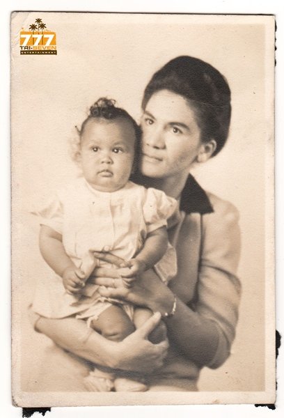 Vintage African American Biracial Mother w/ Child Old Photo Black ...