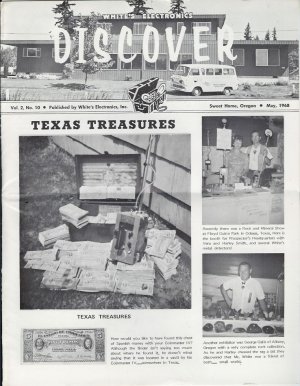 Discover Newsletter May 1968 White's Electronics