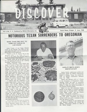 Discover Newsletter June 1968 White's Electronics