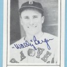 Wally Berger TCMA Autographed card 1978