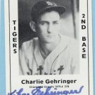 Charlie Gehringer 1979 TCMA Autographed card Tigers