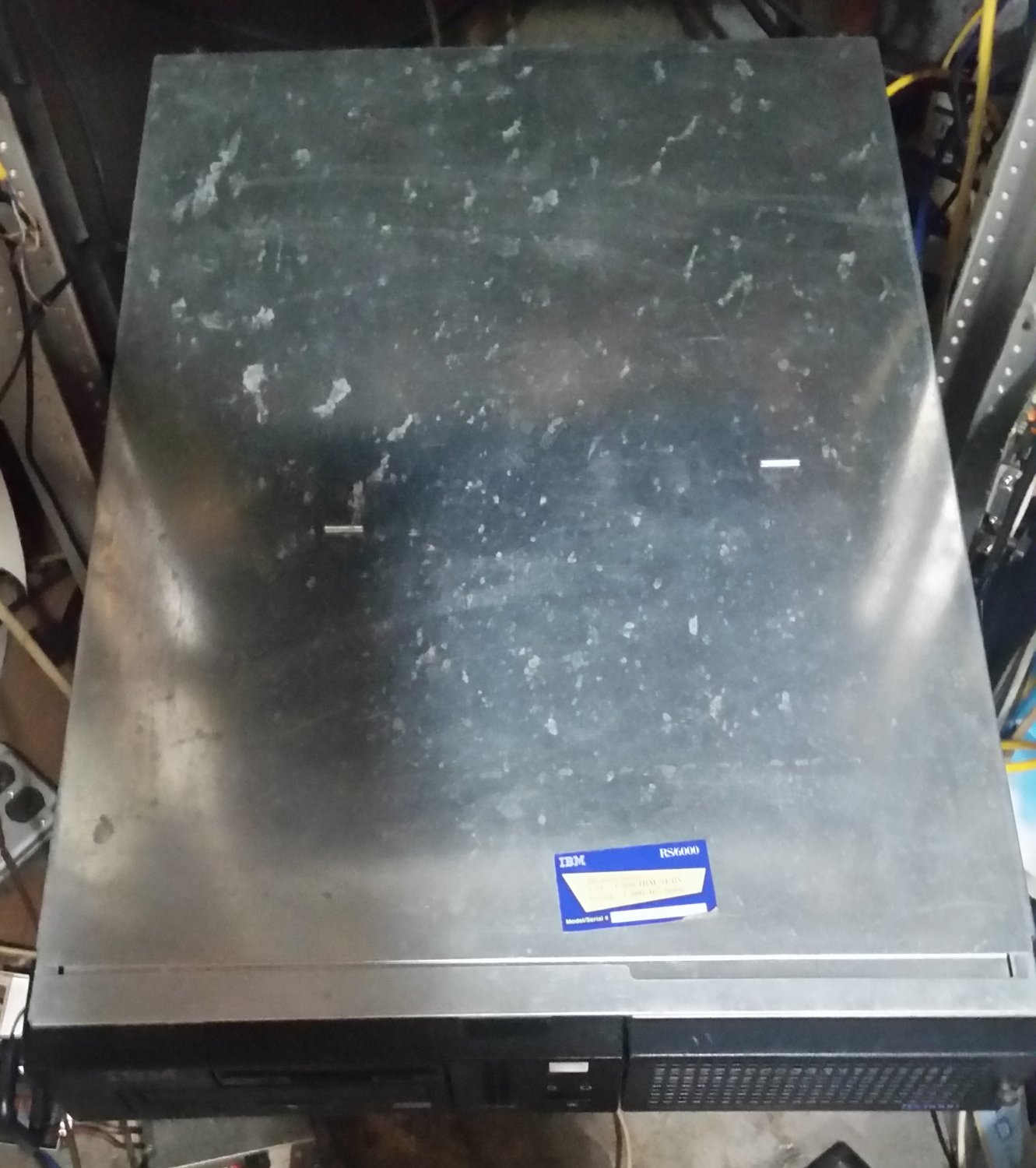 IBM RS 6000 Enterprise Server B50 Rack Mount Used includes 2 Hard ...