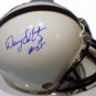 Richie Lucas & Denny Onkotz Autographed Penn State Mini Helmet