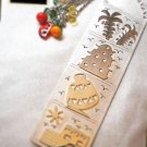 Egyptian Countryside Folkloric Bookmark - Silver and nickel plated Copper