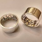 Love Ring - 925 Sterling Silver - Arabic Quote: "Love has connected us so who can bring us apart"