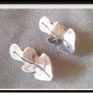 Silver Leaves Earrings - Hope Earrings - Handmade - 925 Sterling silver