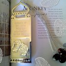 Silver and Nickel plated Bookmark - Indian designed with Gandhi Quote - Handmade