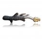 Hande Made Silver Hope Ring - 925 Sterling Silver + 18kt Gold Plated leaf