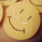 Smile Stud Earrings - Handmade