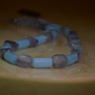 Amethyst and Blue Gemstone Necklace