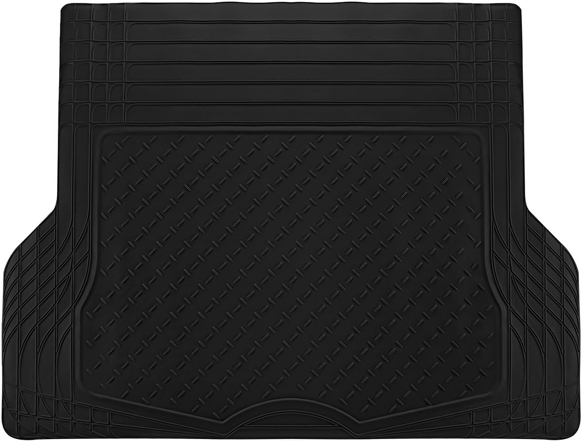 Trunk Cargo Floor Mats for Mercedes Benz Car SUV Van Truck Rubber Black Liners