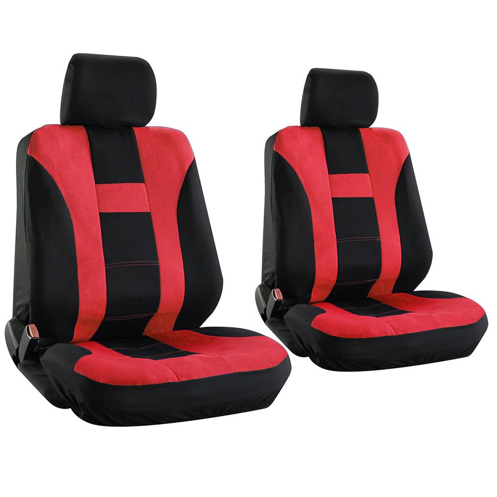 Suv Seat Cover For Ford Escape 6pc Red Bucket W Detachable Head Rest H 