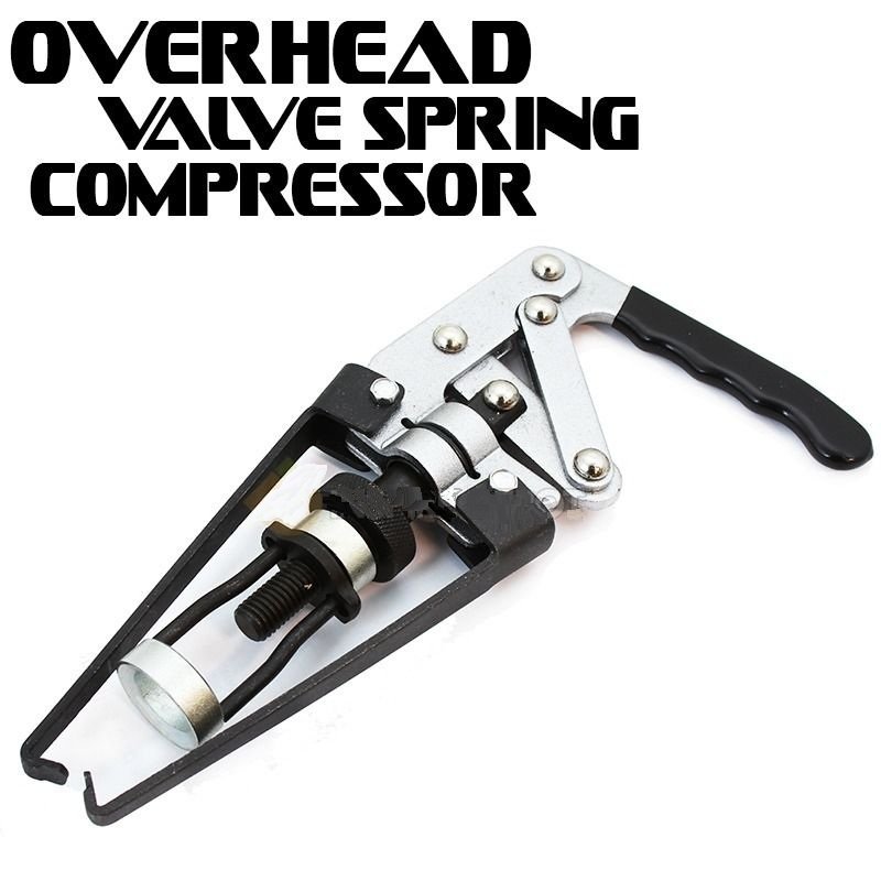 Overhead Valve Spring Compressor Puller Lock Seal Engine Retainer Cam
