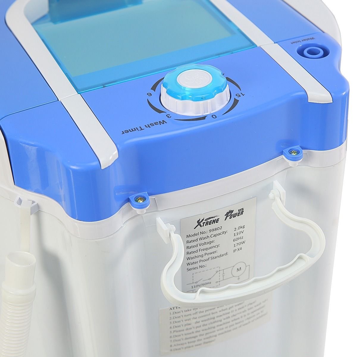 New Portable Countertop Mini Washing Machine