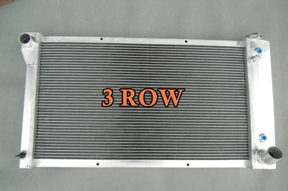 3 ROW Aluminum Radiator For 1967 1972 68 Chevy C10 C20 K10 K20 K30