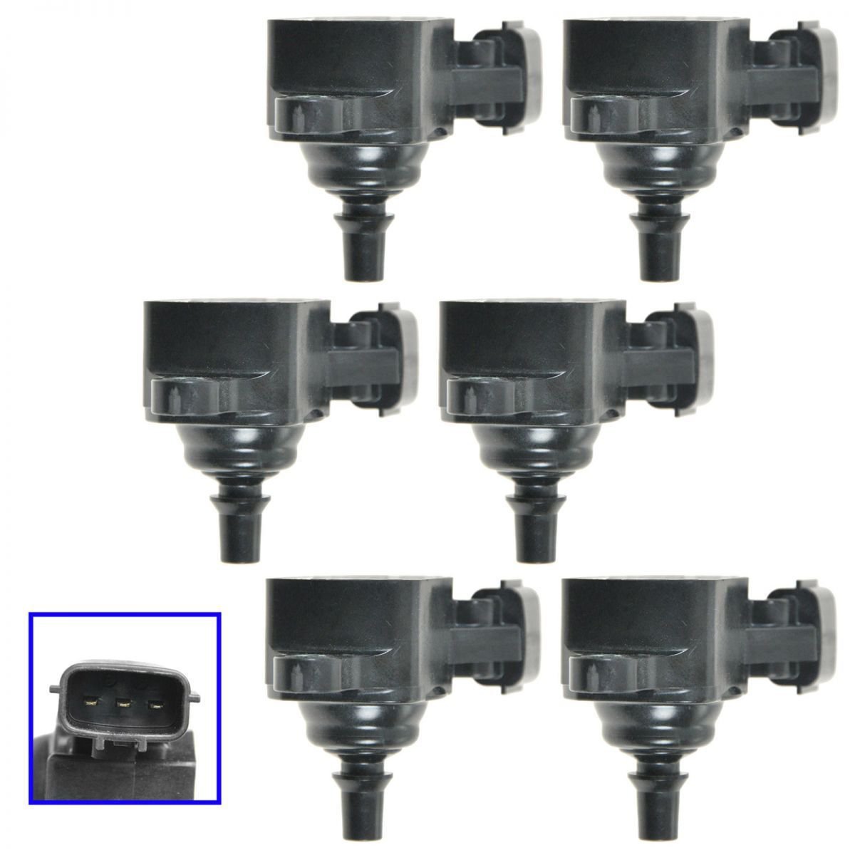 Ignition Coils Kit Set of 6 for Nissan 350Z Infiniti G35 M35 FX35