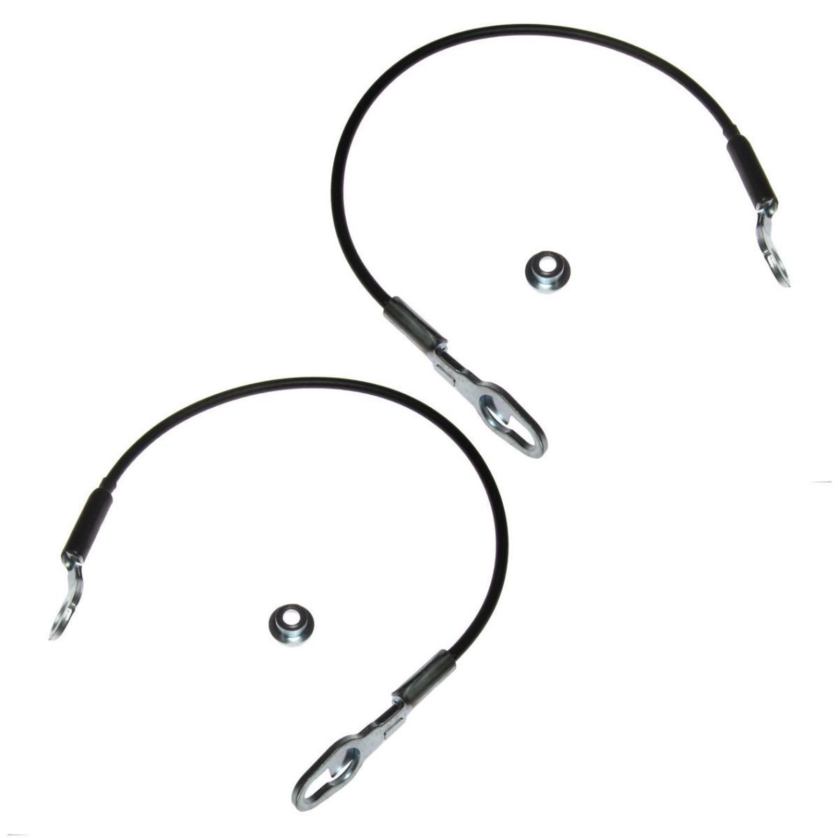 Tailgate Tail Gate Cables Pair Set for 8397 Ford F150 F250 F350