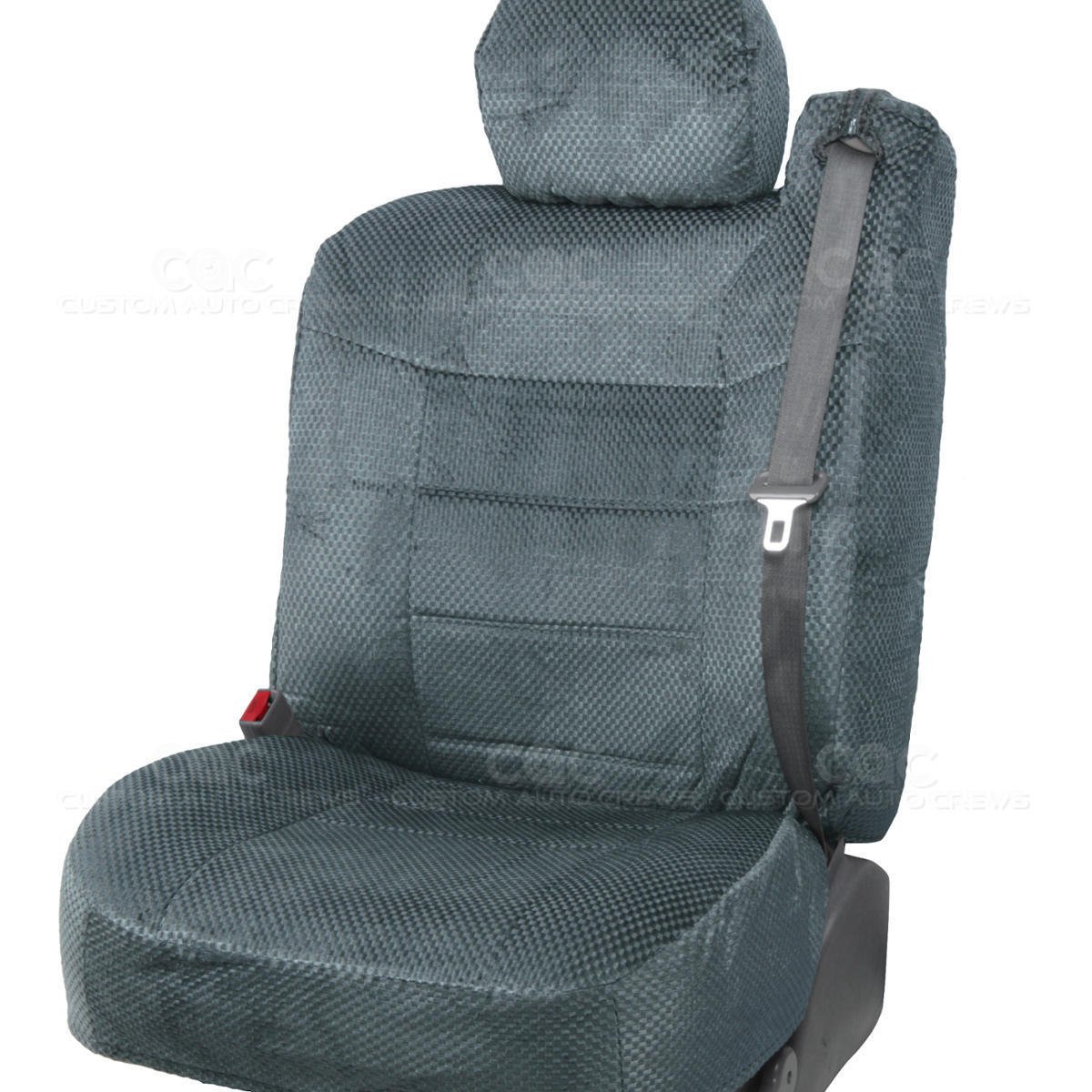 Truck Seat Covers Front Charcoal Scottsdale Builtin Seat Belt for