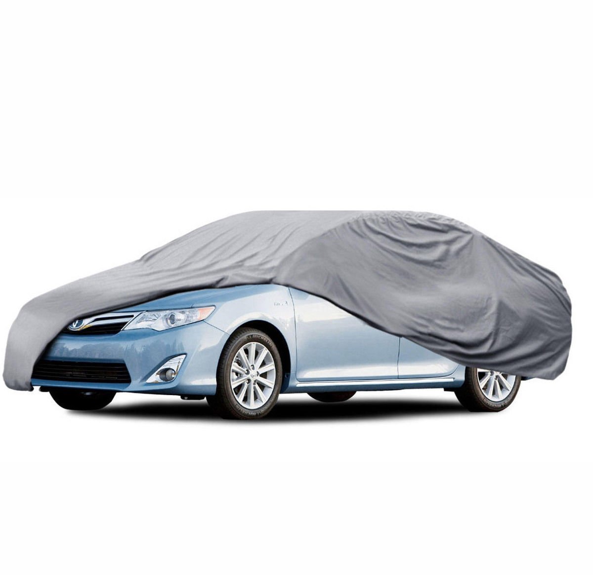 XL Car Cover Waterproof All Weather Ding Protection Multi Layers Auto Cover