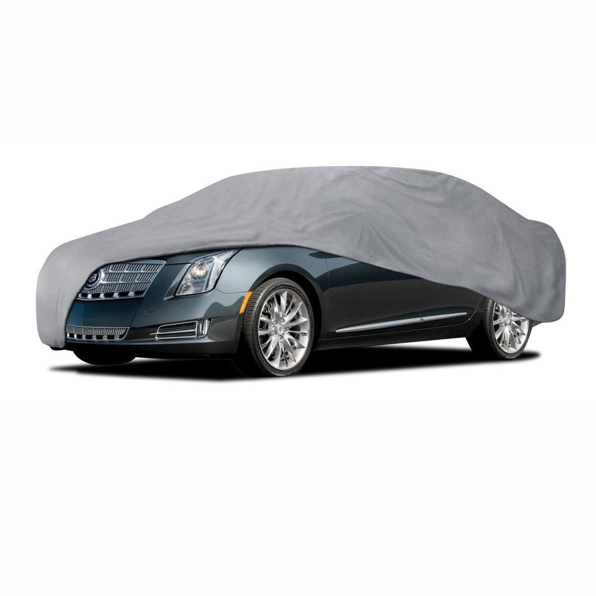 Car Cover for Cadillac XTS 4 Layers Outdoor Waterproof Sun UV Proof