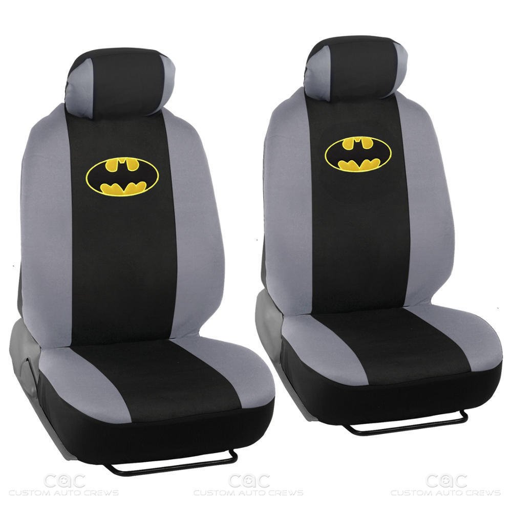 Batman Auto Accessories Seat Cover and Steering Wheel Cover