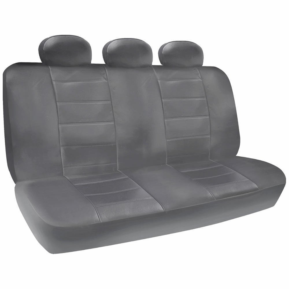 ProSyn Gray Leather Auto Seat Cover for Honda Accord Sedan, Coupe Full Set