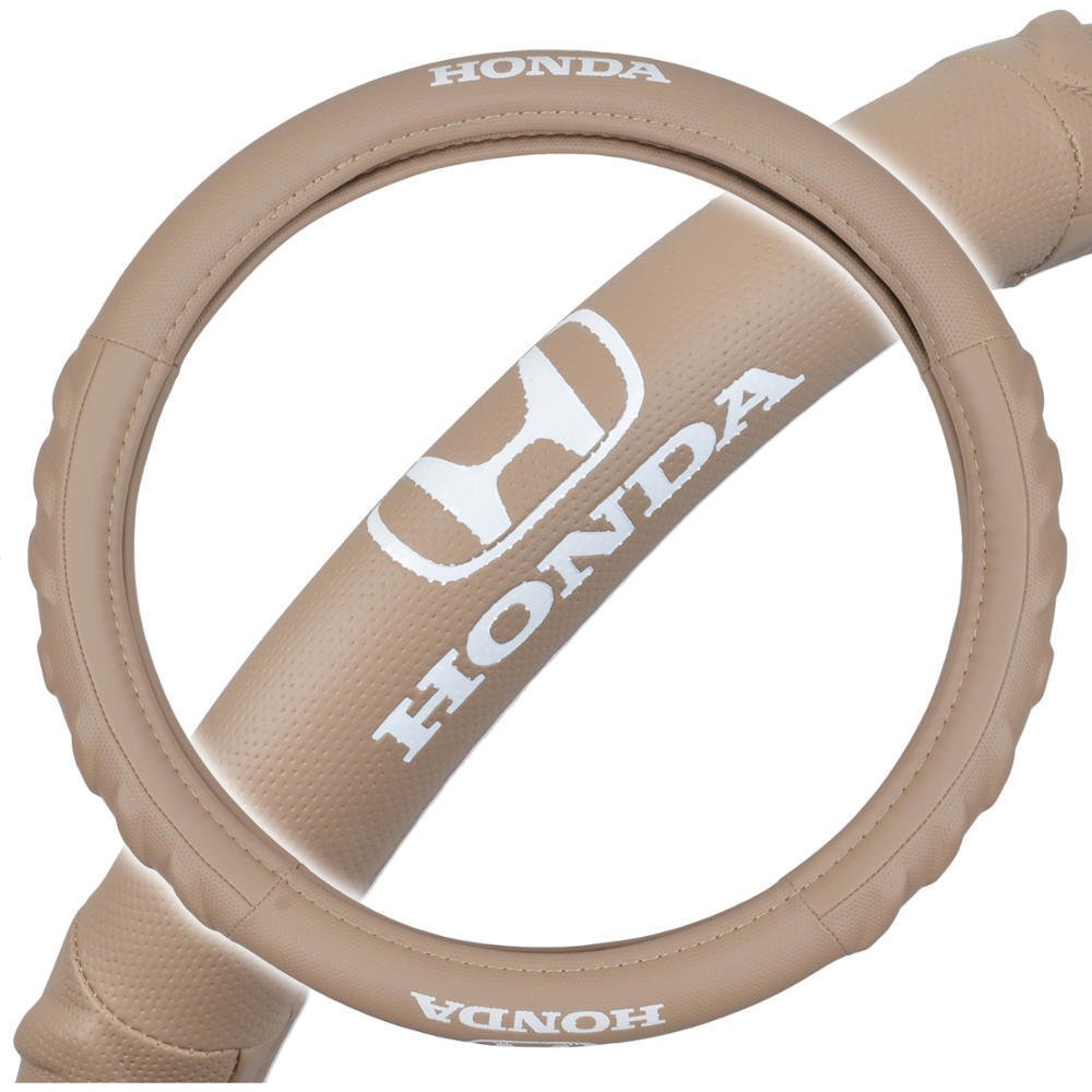 OEM Honda Steering Wheel Cover 13.514.5 Beige Odorless Synthetic